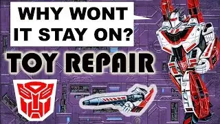 G1 Transformers Jetfire Arm Repair - Part 2 - The Repair