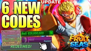 *NEW* ALL WORKING CODES FOR FRUIT SEAS 2024! ROBLOX FRUIT SEAS CODES
