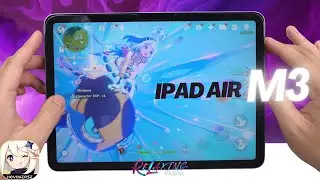 iPad Air M3 Genshin Impact Gaming review | Battery test