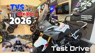 TVS Apache RTX 300🇮🇳2026| Test Drive | Review | Vlog No:04