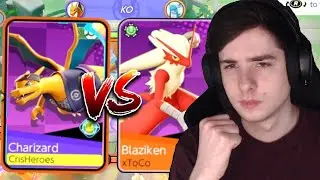 Who is the better Fire Starter All-Rounder?! CHARIZARD vs BLAZIKEN | Pokemon Unite