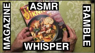 ASMR MAGAZINE WHISPER GO THREW GUM CHEW