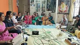 sree ganapati nee Thyagaraja kriti Sourashtra raga Adi tala by Dr.Bhuvaneswari & team