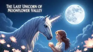 The Last Unicorn of Moonflower Valley 🦄✨ | Disney Style Fantasy Story | Magical Animated Tale