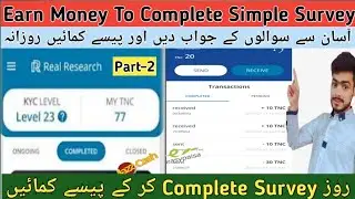 Real Research App payment proof|Part-2 Real research app withdraw|Earn free Tnc coins|Free bitcoin