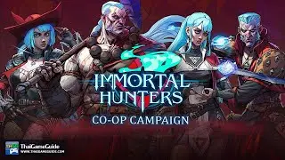 Action Adventure RPG for 4 Players : Immortal Hunters | Online Co-op Campaign ~ 45 Minutes Gameplay