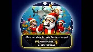 Underwater Snow Globe by Ocean Studios