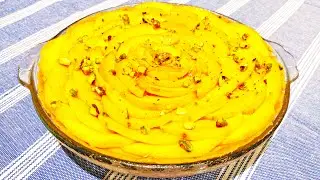 Mango Tart Recipe | No Bake Mango Pie | No Bake Mango Custard Tart | Eggless and No Oven Mango Tart