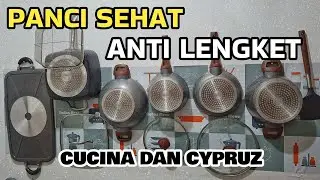 COOKWARE PANCI ANTI LENGKET TANPA MINYAK CYPRUZ DAN CUCINA DEEP FRYER SQUARE PAN | REVIEW