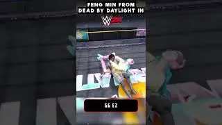 Feng Min From Dead by Daylight in WWE 2K22!