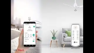 LG Fan IOT with remote FC48GSSA1 (Unboxing & Installation)