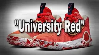 NIKE KD TREY 5 X UNIVERSITY RED / BASKETBALL SHOES