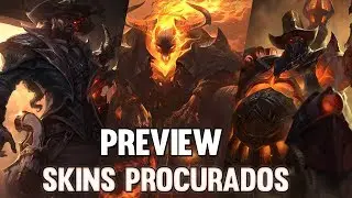 PBE PREVIEW - SKINS PROCURADOS: LUCIAN, THRESH E URGOT