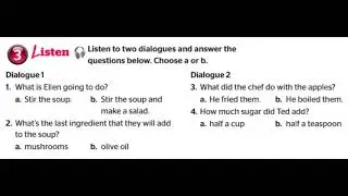 Track 75, lesson 5d ex. 3 Dialogues (7th grade Full blast plus)