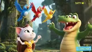 The Clever Cat & The Friendly Dinosaur | Funny Cartoon Story