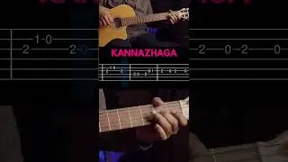 👀 Kannazhaga ❤️ Interlude BGM 🎸 Tabs Lesson