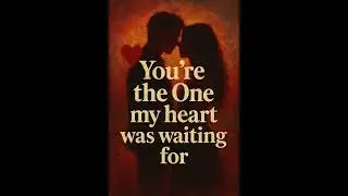 You're the One my Heart Was Waiting For