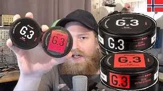 Snusprat - G.3 No4 Slim Strong & No1 Slim Extra Strong