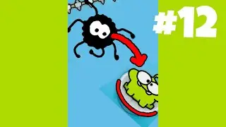 Космическая коробка Ам Няма.  Режь веревку. Cut the Rope на канале Раббит Гуд. Игры на андроид.