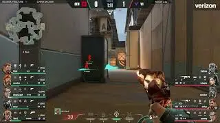 SEN TenZ DESTROYING Version 1 in few seconds!!! | ACE | VCT CHALLENGERS NA 2022 | SEN vs V1