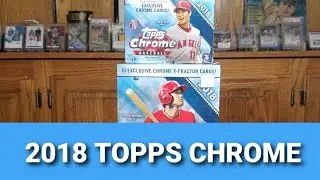 2018 Topps Chrome Retail Boxes Purchased From My First Card Show! We Hit An Autograph!