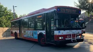 TTC Full Northbound Ride Video on 1014 on route 929S Dufferin Express Short Turn to Dufferin Station