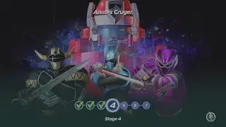 Power Rangers Battle For The Grid Anubis, Magna, RJ In Arcade Mode