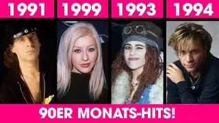 90er Hits – Die beliebtesten Songs pro Monat