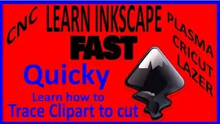 Inkscape tutorial Trace bitmap - custom metal sign design - trace an image custom metal signs