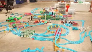 Building the LARGEST Tomy Thomas Layout EVER (ft. Eliot Sampson)