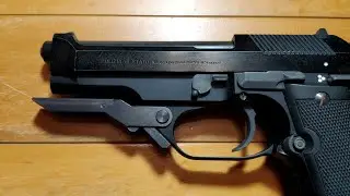KWA Beretta 93R short barrel(m9 barrel swap)
