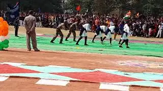 Dance program Republic day police line ground