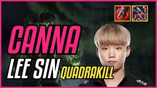CANNA - LEE SIN - KR CHALLENGER - PATCH 11.10 QUADRAKILL