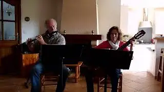 'Greensleeves': Trad  English (flute & guitar).