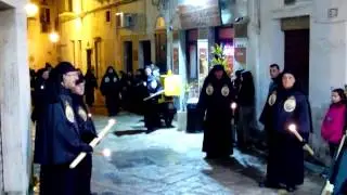 Processione della Madonna Addolorata di Gallipoli, 27/3/2015