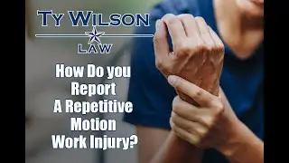 How Do you Report A Repetitive Motion Work  | Georgia Workers' Compensation Attorney