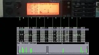 Fly Over the Sea (Amiga 500 + Sound Canvas) 1993