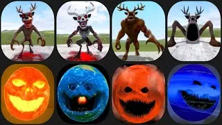 EVOLUTION OF CURSED DEER MONSTER ROBLOX 99 NIGHTS IN THE FOREST VS ALL PLANETS WAKE UP Garry's Mod