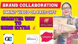 Get free products every month! brand collaboration step by step process YouTube and Instagram.