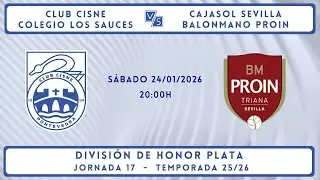 Club Cisne Colegio Los Sauces -  Cajasol Sevilla Balonmano Proin