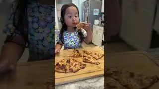 Eating Pizza! #kids #eating #baby #mukbang #toddler #babygirl #cute