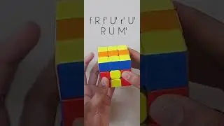 Fast Oll 34 Algorithm! #shorts #cubing