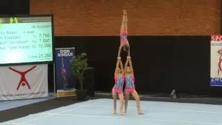 Lin-Si van Markesteijn Sam van Lieshout Veerle Martens acro balans oefening PW2 Zwolle