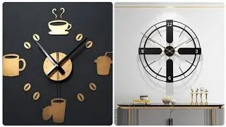 Home Decor Most Unique Wall Clock Design Ideas 2023 || Speciall Wall Clock Designs Of The Year