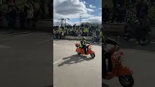 Squires bikers cafe Easter egg run