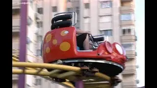Twister Coaster (including POV) - Bostanci Luna Park Istanbul