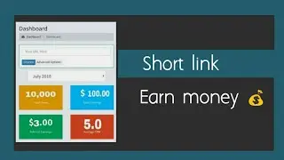 Short link and earn money | link shortener with earning proof