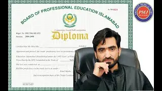 BPEI MEDICAL DIPLOMA (BOARD OF PROFESSIONAL EDUCATION ISLAMABAD     (PMJ BLOOGER )