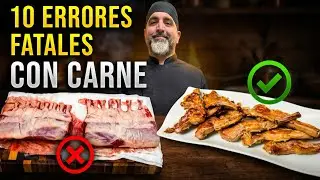 ✅ Diez errores que arruinan la carne.
