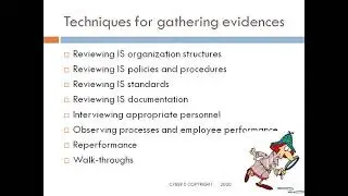 CISA: DOMAIN 1 PART 10 AUDIT EVIDENCE COLLECTION TECHNIQUES